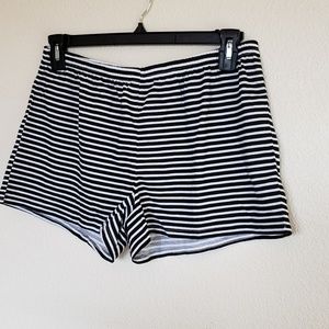 Stripe Lounge Shorts NWOT